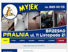 Tablet Screenshot of myjek.pl